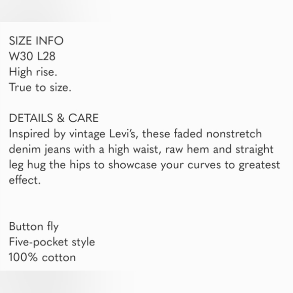 Levi's 501 S - Picture 5 of 6